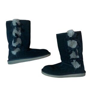 Koolaburra by Ugg Victoria Black Boots | Sz 6